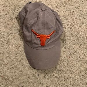 University of Texas Longhorns Grey adjustable strap hat